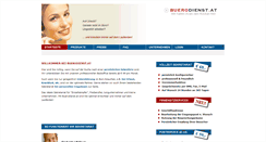 Desktop Screenshot of buerodienst.at